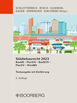 cover image of Städtebaurecht 2023 BauGB--PlanSiG- BauNVO--PlanZV--WindBG